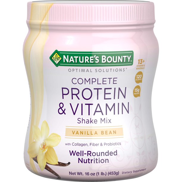 Protein Powder With Collagen, Vanilla - Nature's Bounty | site:name ...