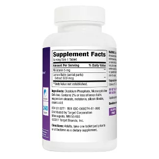 Melatonin 5mg Dietary Supplement Tablets - Target | Glocalzone - Glocalzone