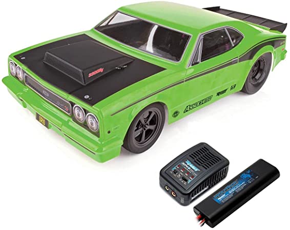 1/10 DR10 Drag Race Car RTR LiPo Combo, Green, ASC70026C - Team ...
