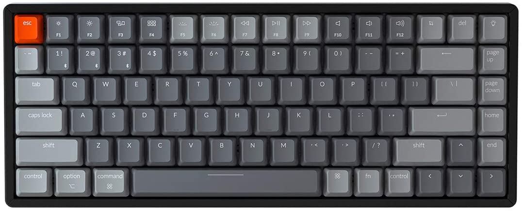 Keychron K2 Wireless Bluetooth/USB Wired Gaming Mechanical Keyboard ...