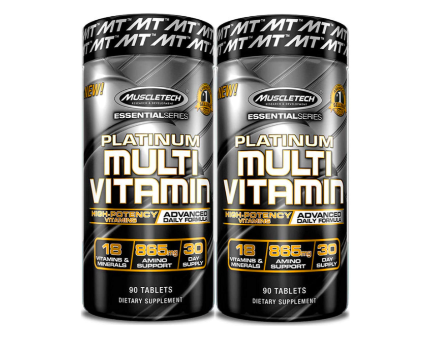 MuscleTech Platinum Multi Vitamin, 90 Count (2 Pack) - Muscletech ...