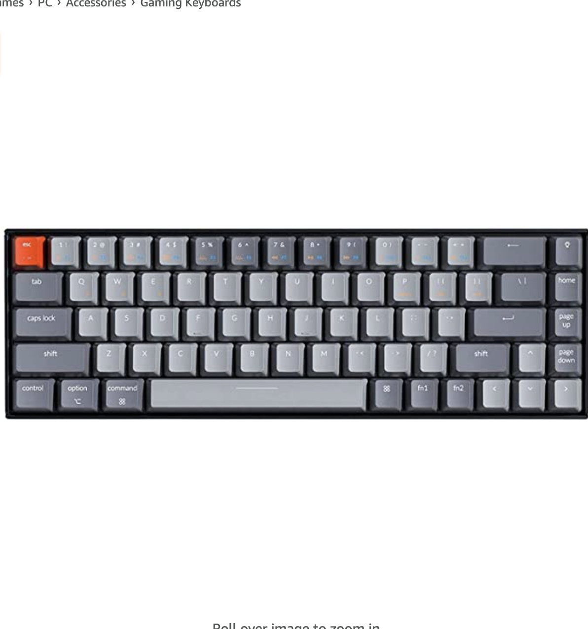 Keychron K6 65% Compact Wireless Mechanical Keyboard - Keychron ...