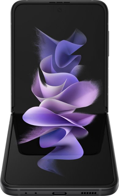 Samsung - Galaxy Z Flip3 5G 128GB (Unlocked) - Phantom Black - www