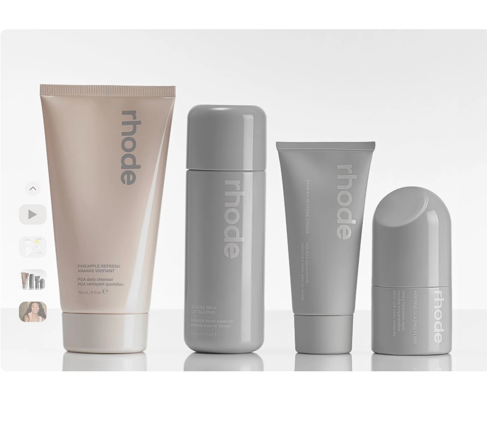 【新品・アメリカ購入】rhode skin スキンケア　セット The Rhode Kit - Four Daily Skin Essentials - Rhode | site:name