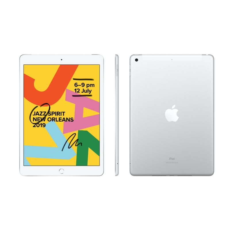 iPad 10.2″ Cellular 32GB - Silver - Apple | Glocalzone - Glocalzone