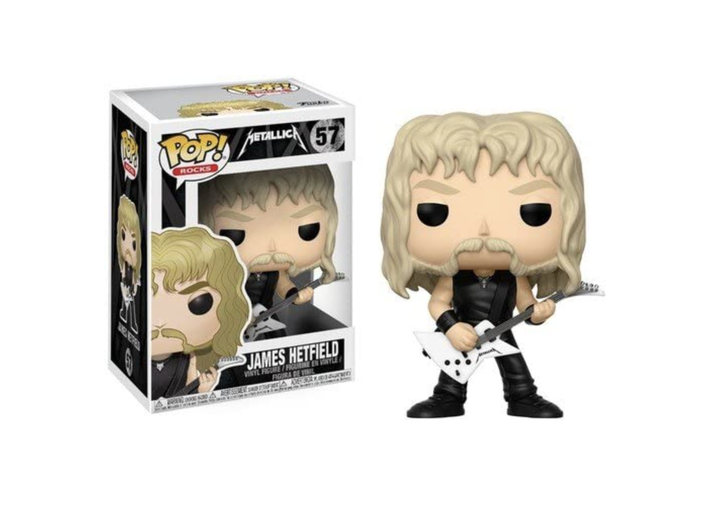 Funko Pop! Rocks: Metallica - James Hetfield Collectible Figure
